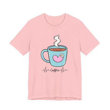 Coffee Lover's Heart Tee