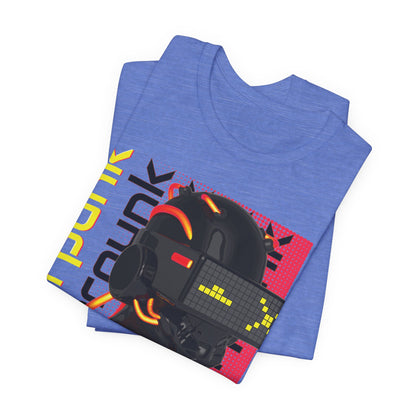 Cyberpunk Glitch Head Tee