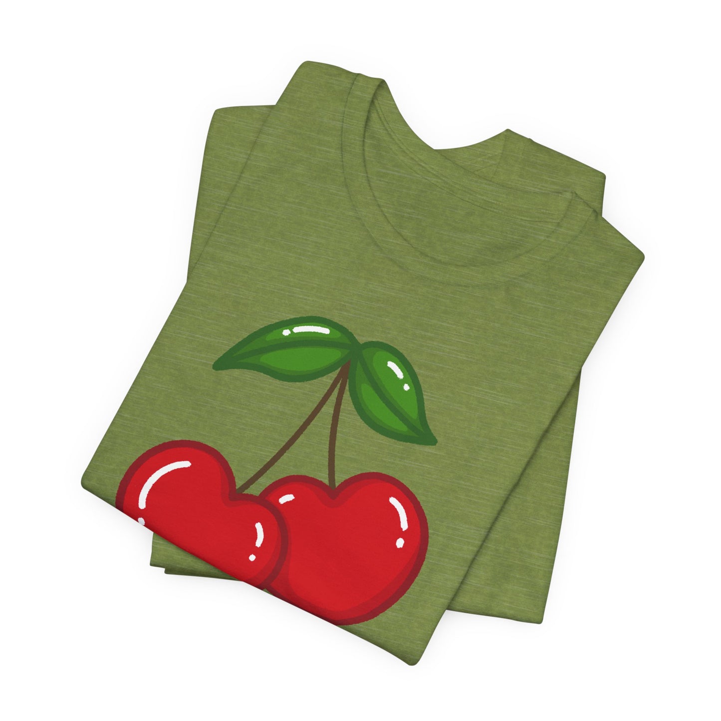 Have a Nice Day Cherry Hearts Tee