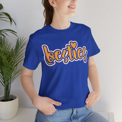 Besties Heart Script Tee