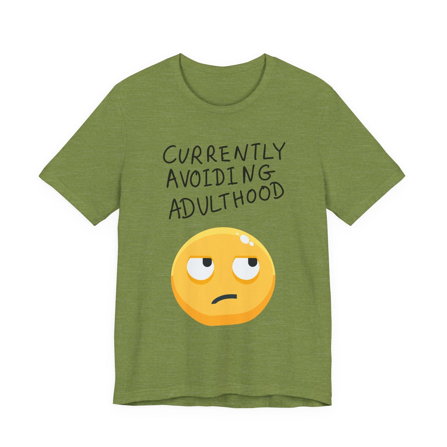 Avoiding Adulthood Emoji Tee