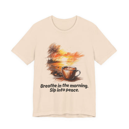 Morning Peace Coffee Tee
