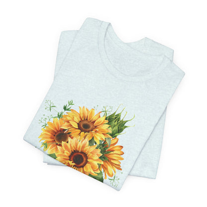 Be Mindful Sunflower Tee