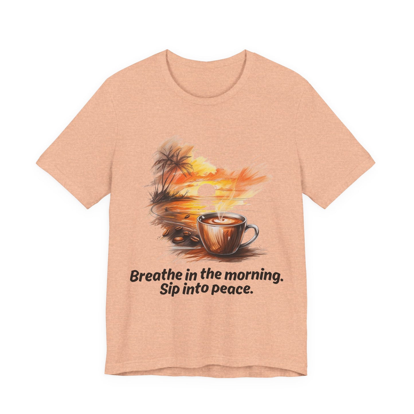 Morning Peace Coffee Tee