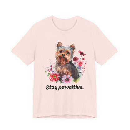 Stay Pawsitive Dog Lover Tee