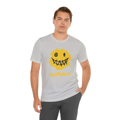Grungy Happiness Smiley Tee