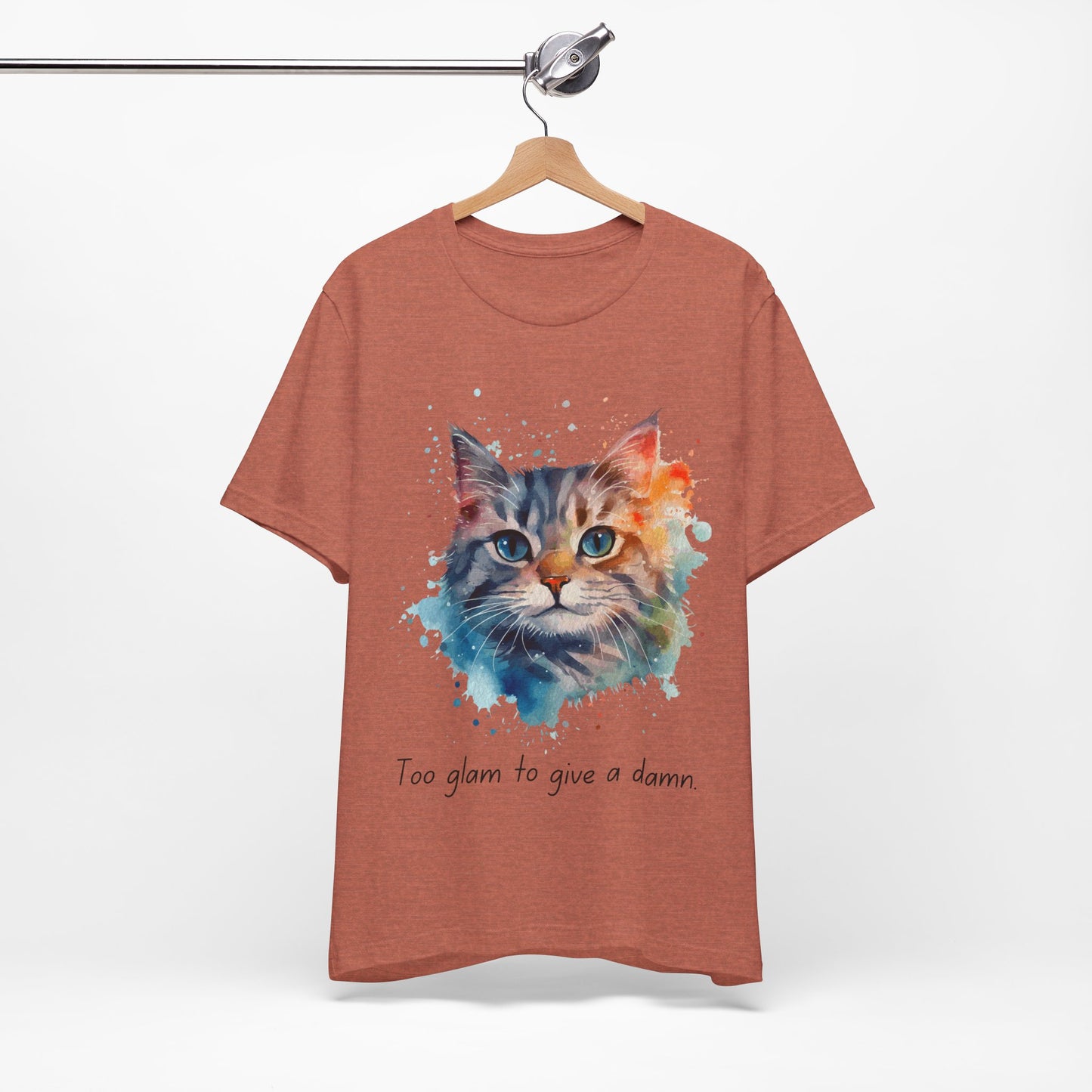 Watercolor Cat Tee