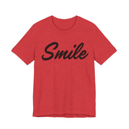 SMILE Simple Text Tee