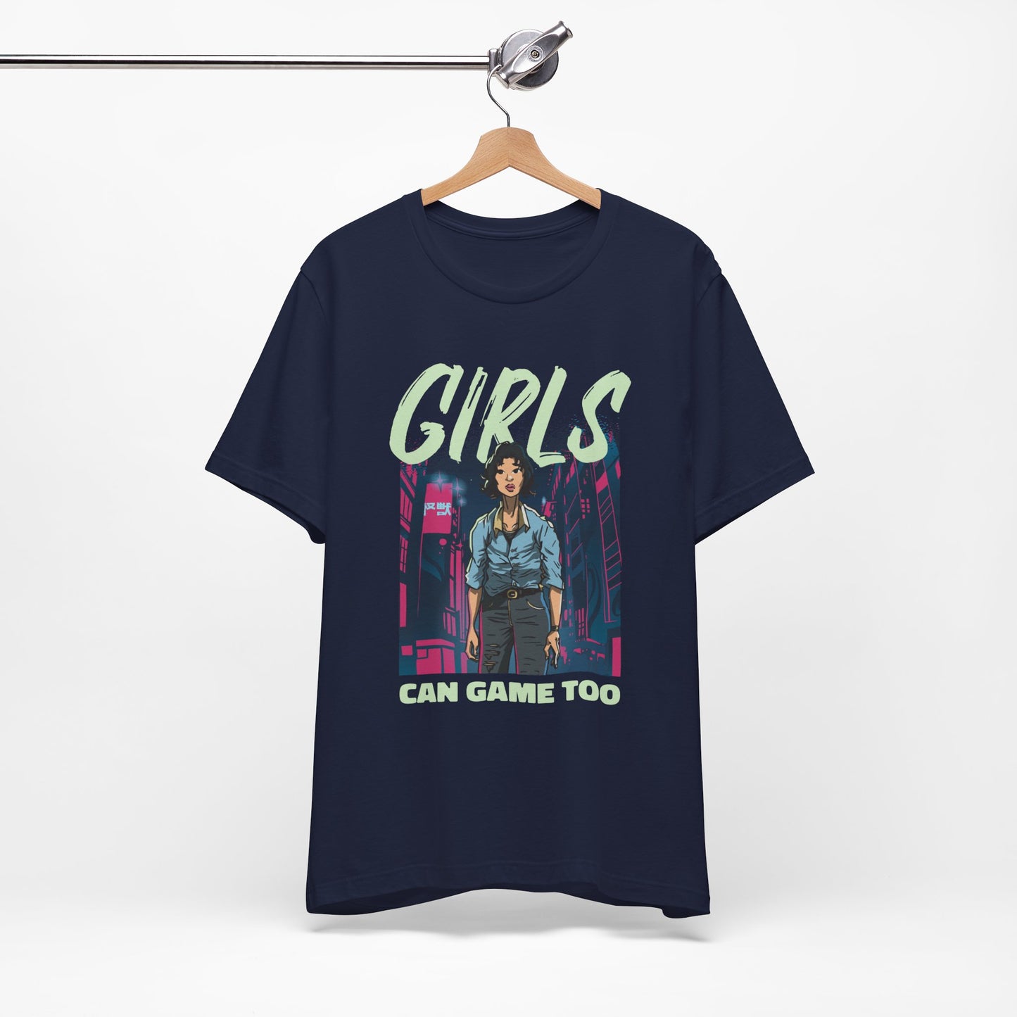 Girls Can Game Too Tee