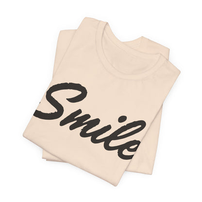 SMILE Simple Text Tee