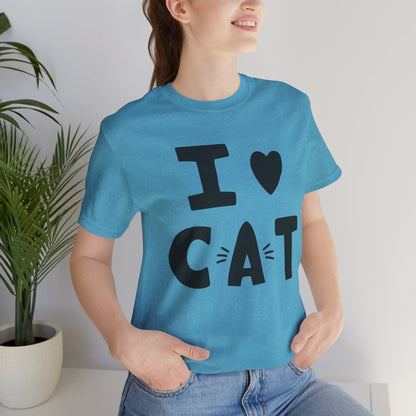 I Love Cat Tee