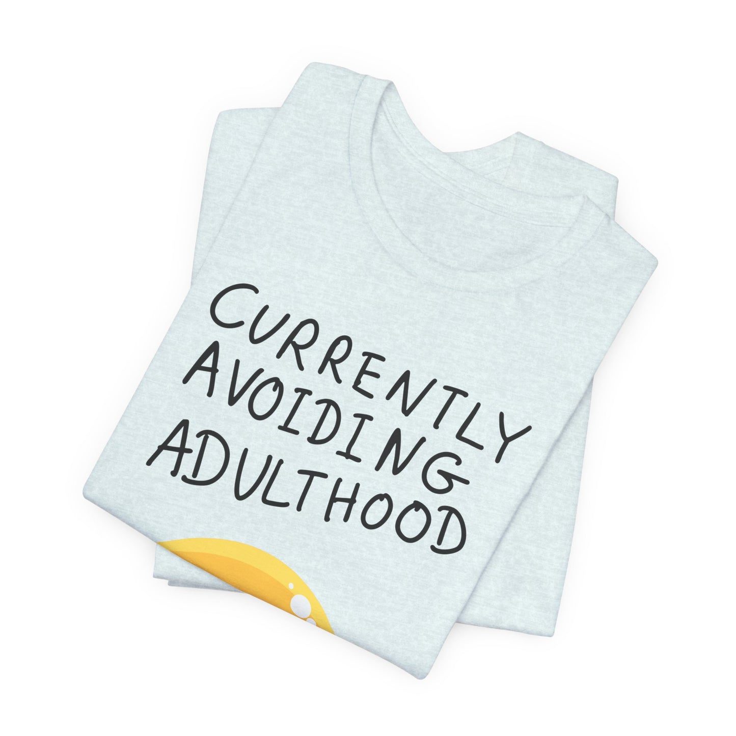 Avoiding Adulthood Emoji Tee
