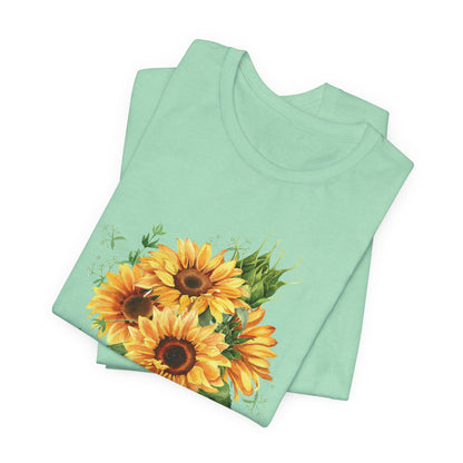 Be Mindful Sunflower Tee