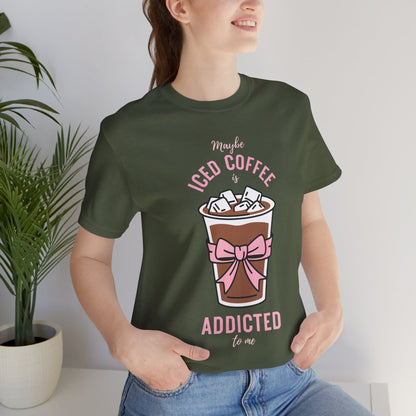 Iced Coffee Addict Tee