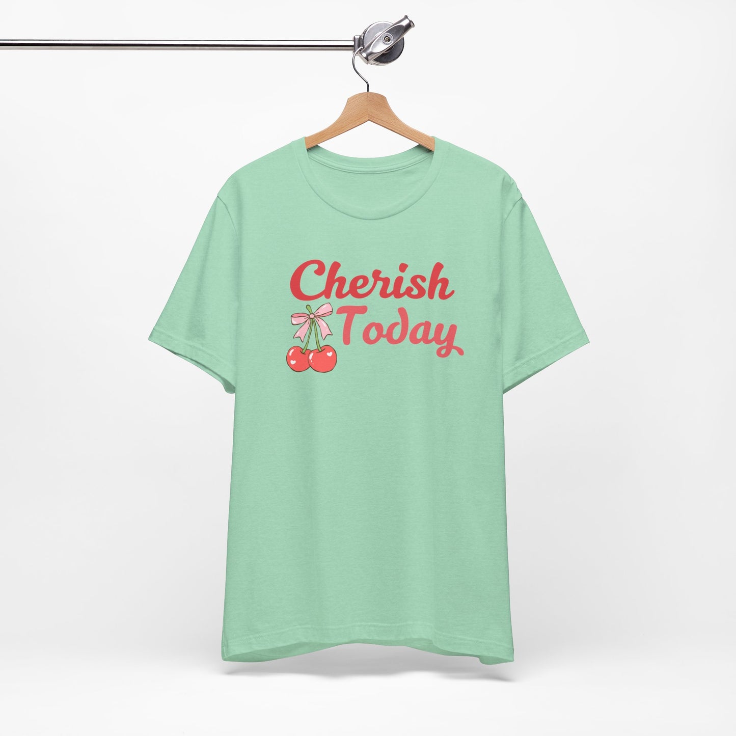 Cherish Today Cherry Bow Tee