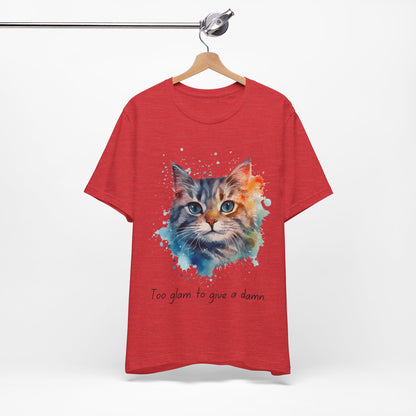 Watercolor Cat Tee
