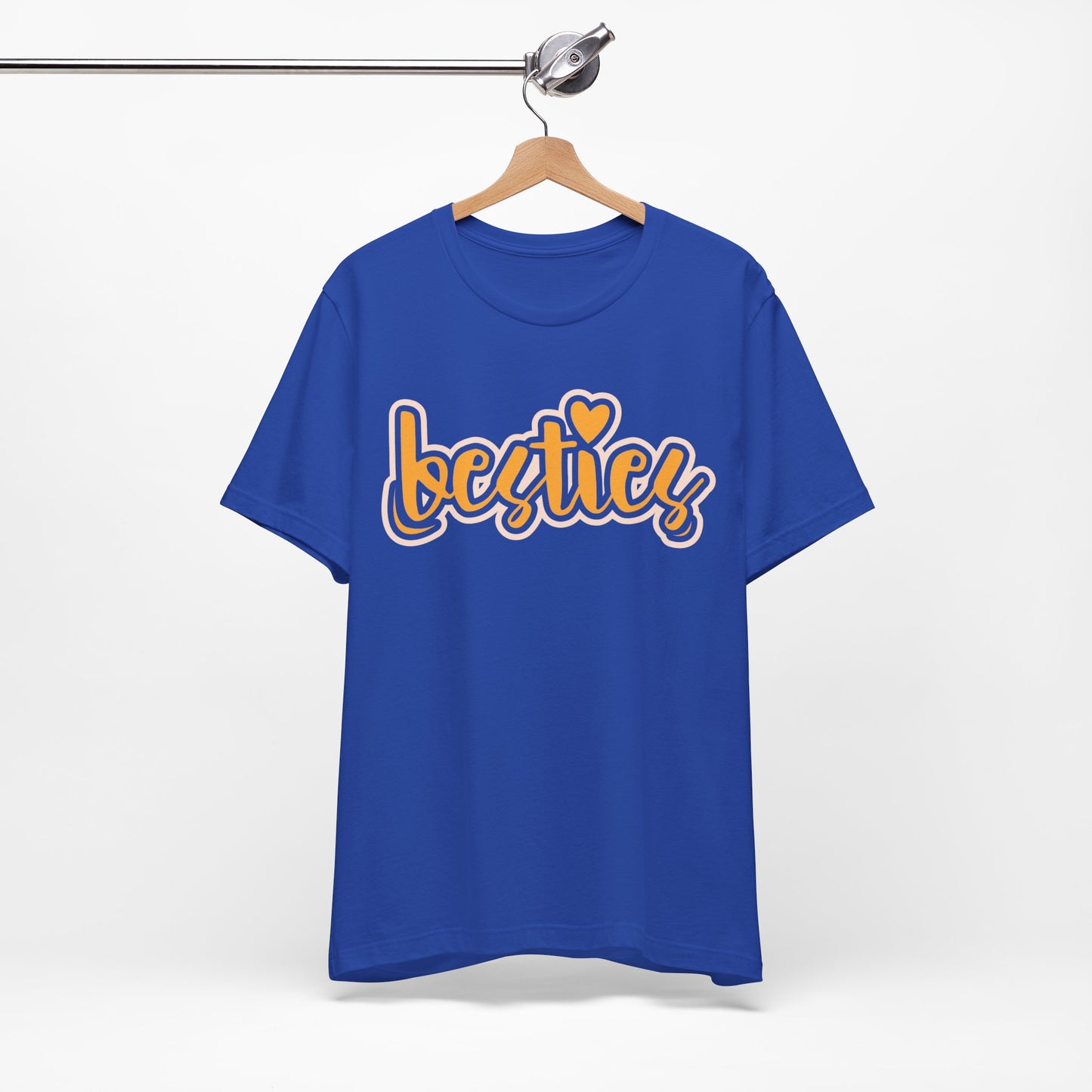 Besties Heart Script Tee