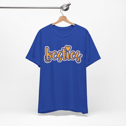 Besties Heart Script Tee