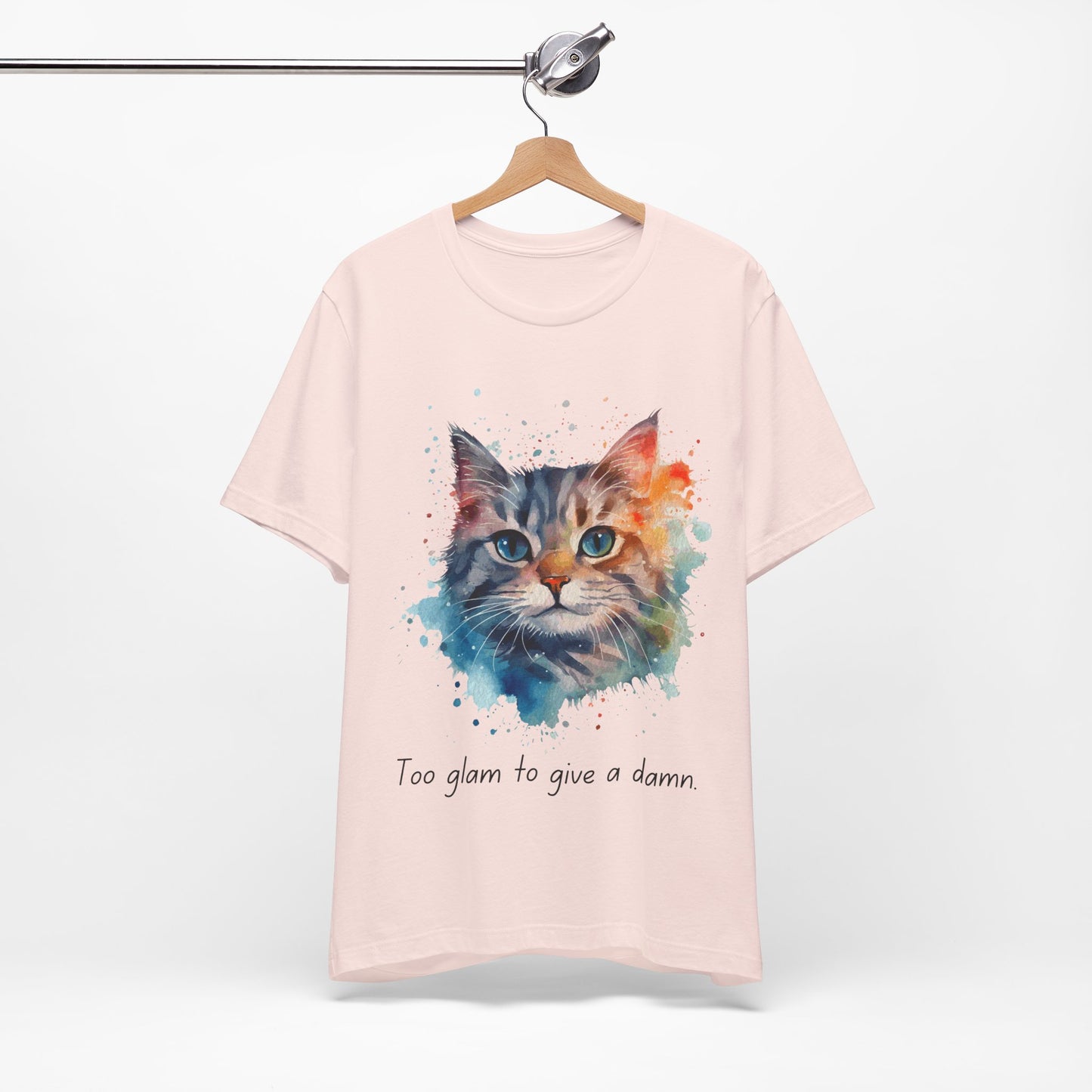 Watercolor Cat Tee