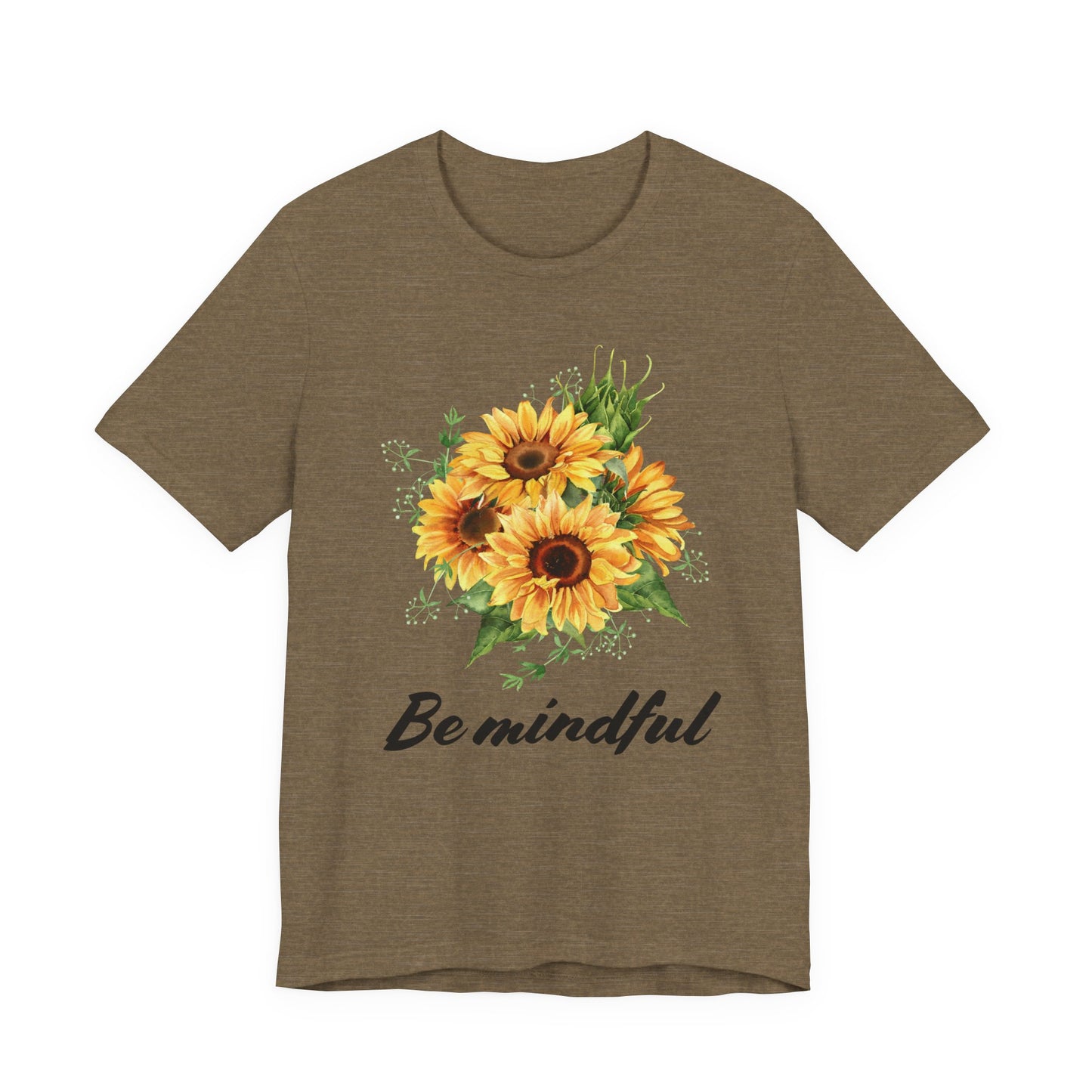 Be Mindful Sunflower Tee