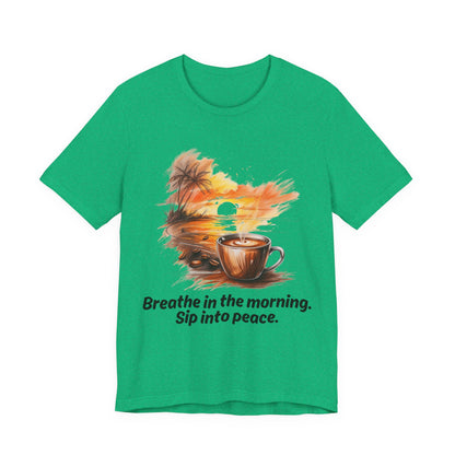 Morning Peace Coffee Tee