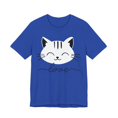 Cat Love Minimalist Tee