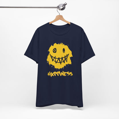 Grungy Happiness Smiley Tee