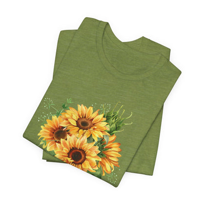Be Mindful Sunflower Tee