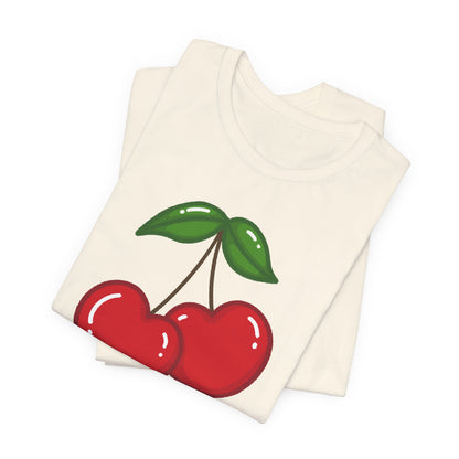 Have a Nice Day Cherry Hearts Tee