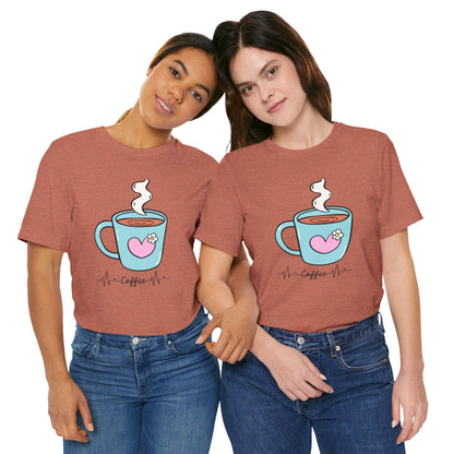 Coffee Lover's Heart Tee