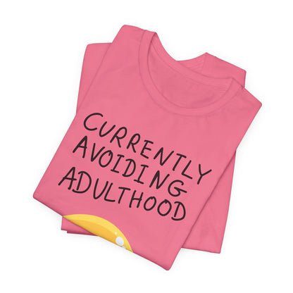 Avoiding Adulthood Emoji Tee