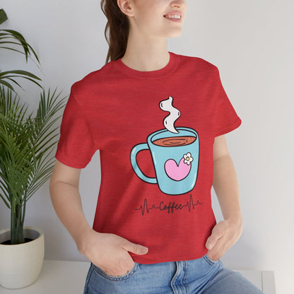 Coffee Lover's Heart Tee