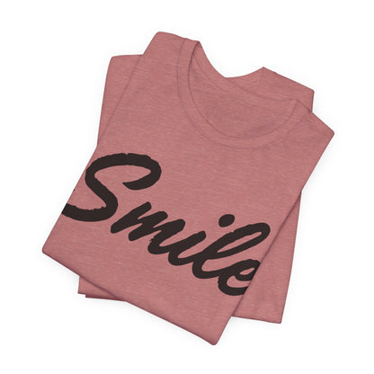 SMILE Simple Text Tee