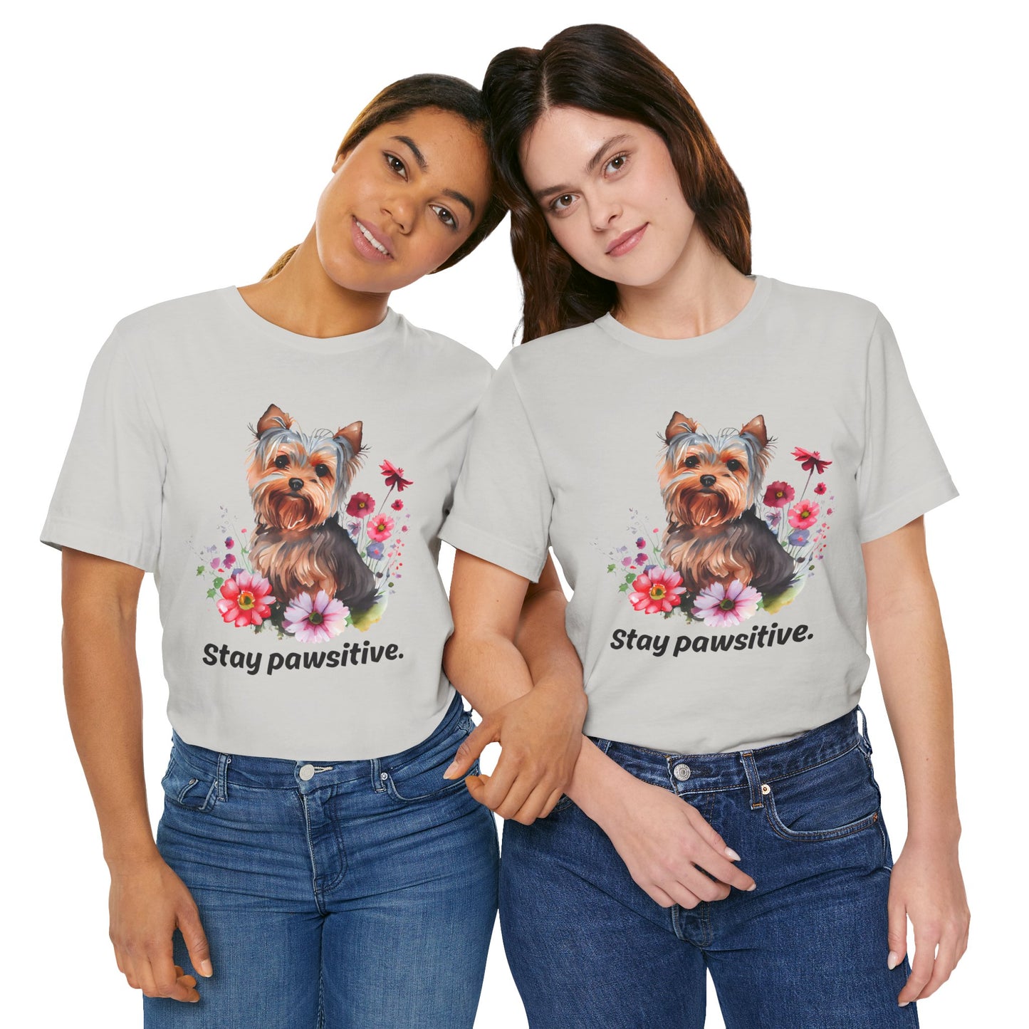 Stay Pawsitive Dog Lover Tee