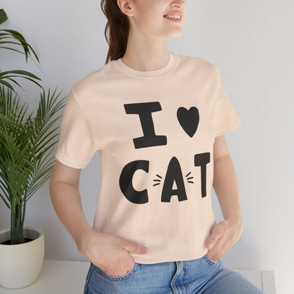 I Love Cat Tee