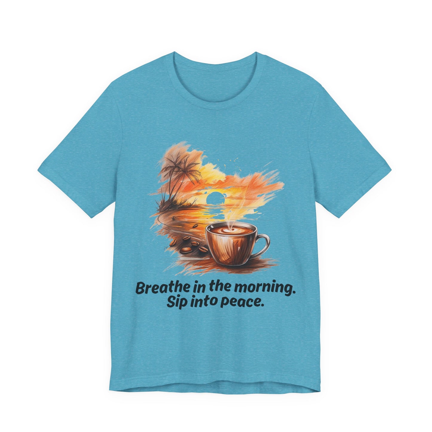 Morning Peace Coffee Tee