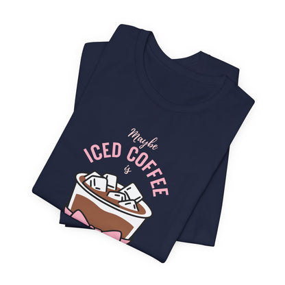 Iced Coffee Addict Tee