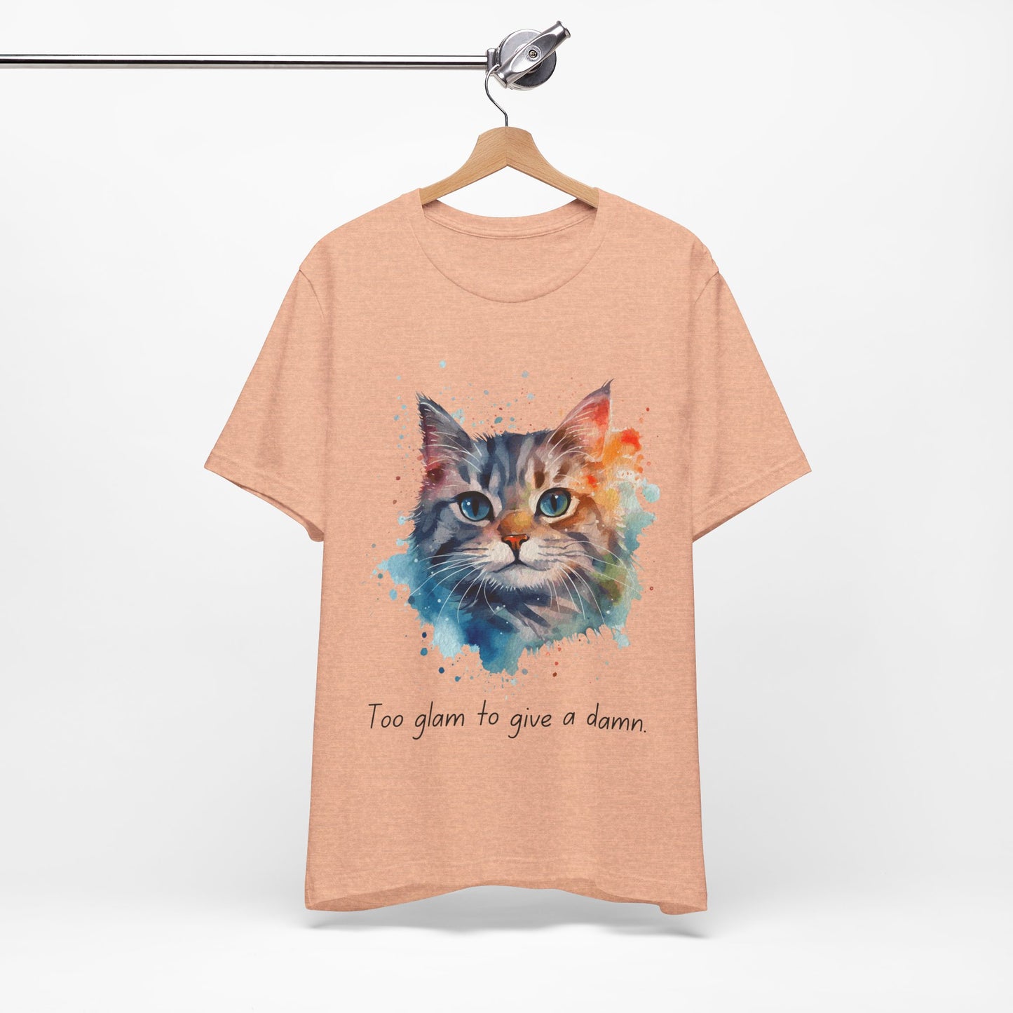 Watercolor Cat Tee