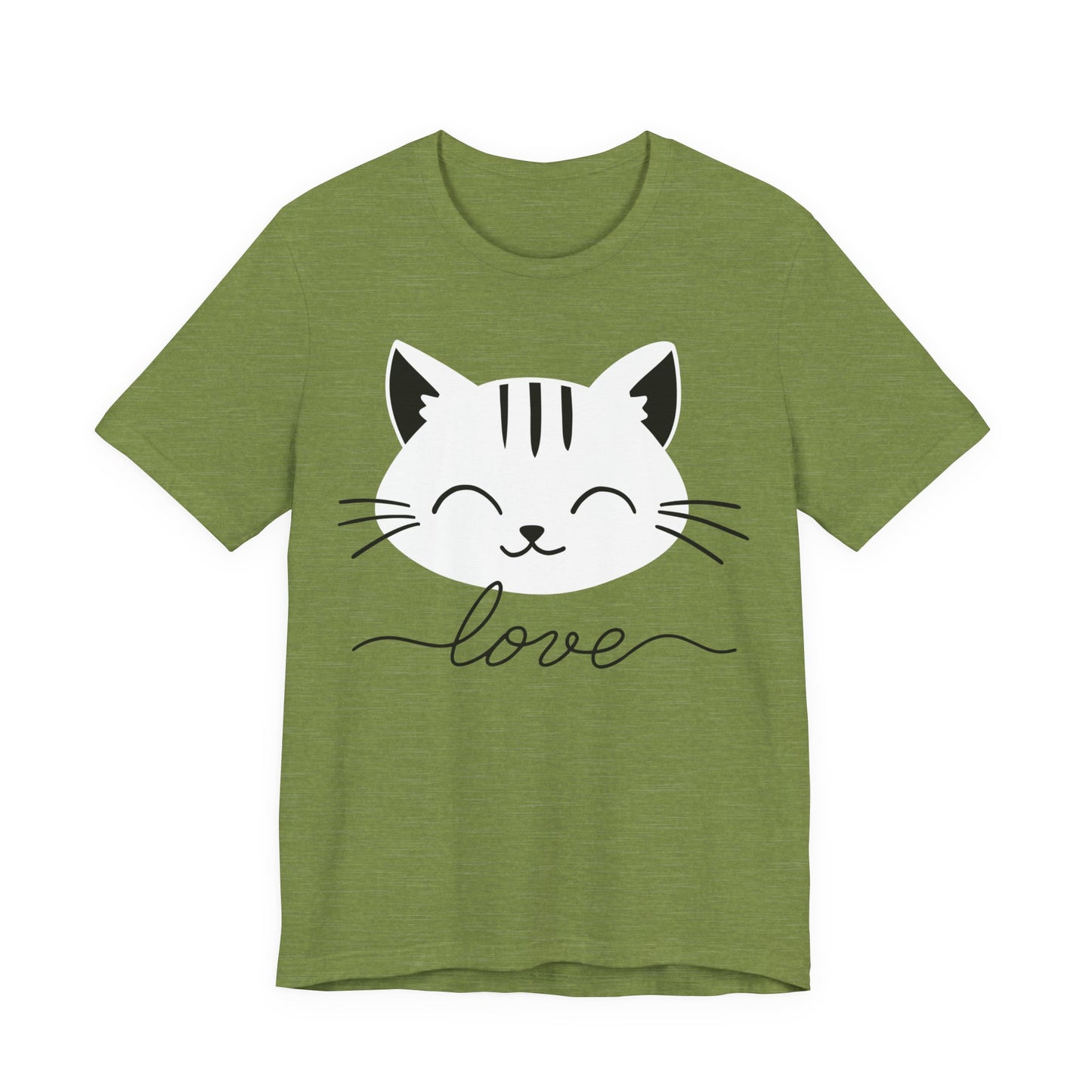 Cat Love Minimalist Tee
