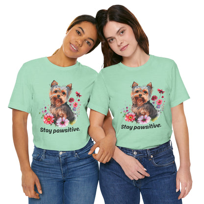 Stay Pawsitive Dog Lover Tee