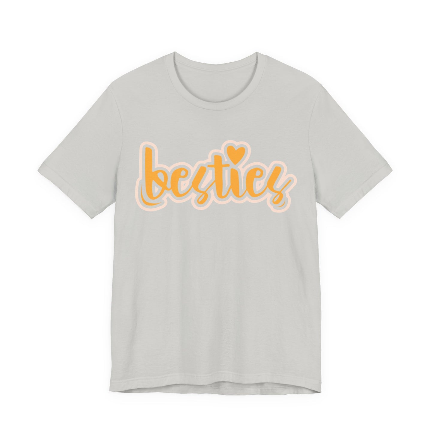 Besties Heart Script Tee