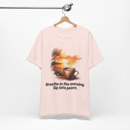 Morning Peace Coffee Tee