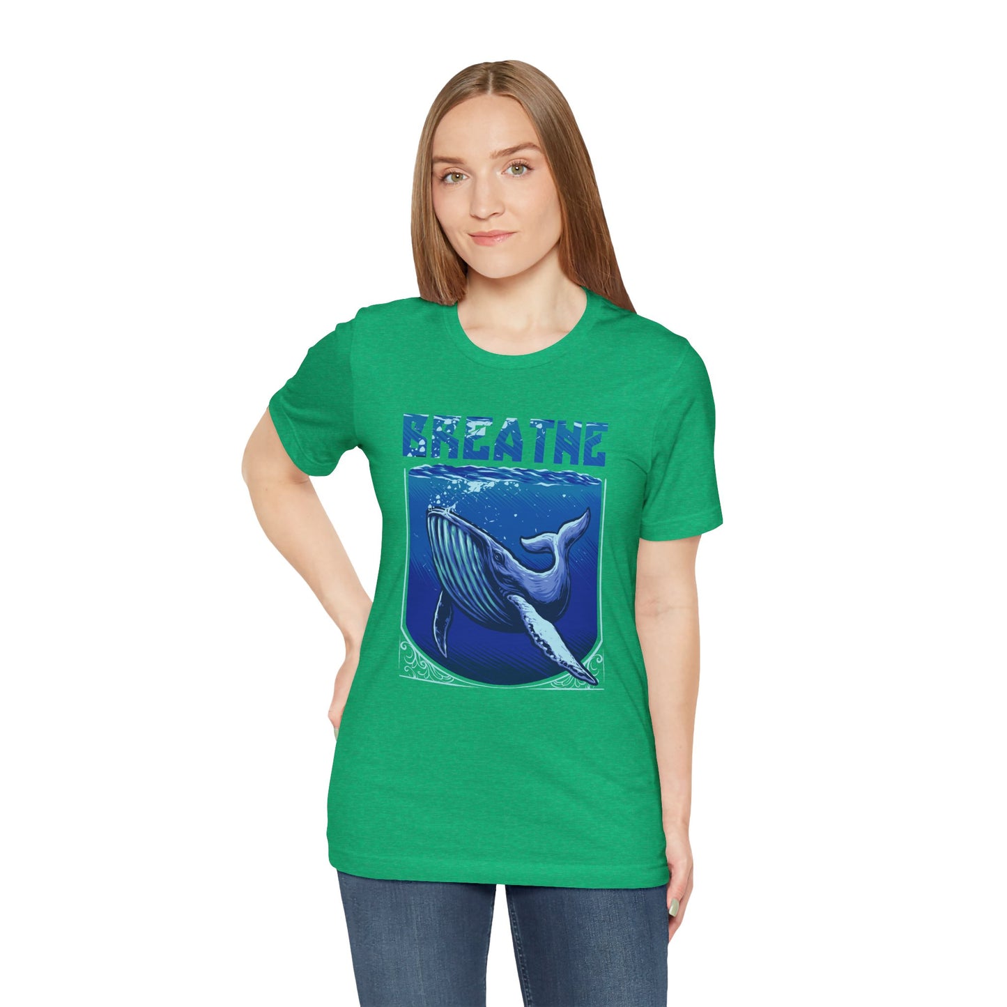 Deep Ocean Whale "Breathe" Tee