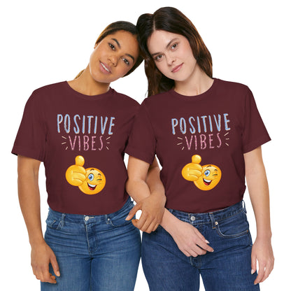 Positive Vibes Thumbs Up Tee