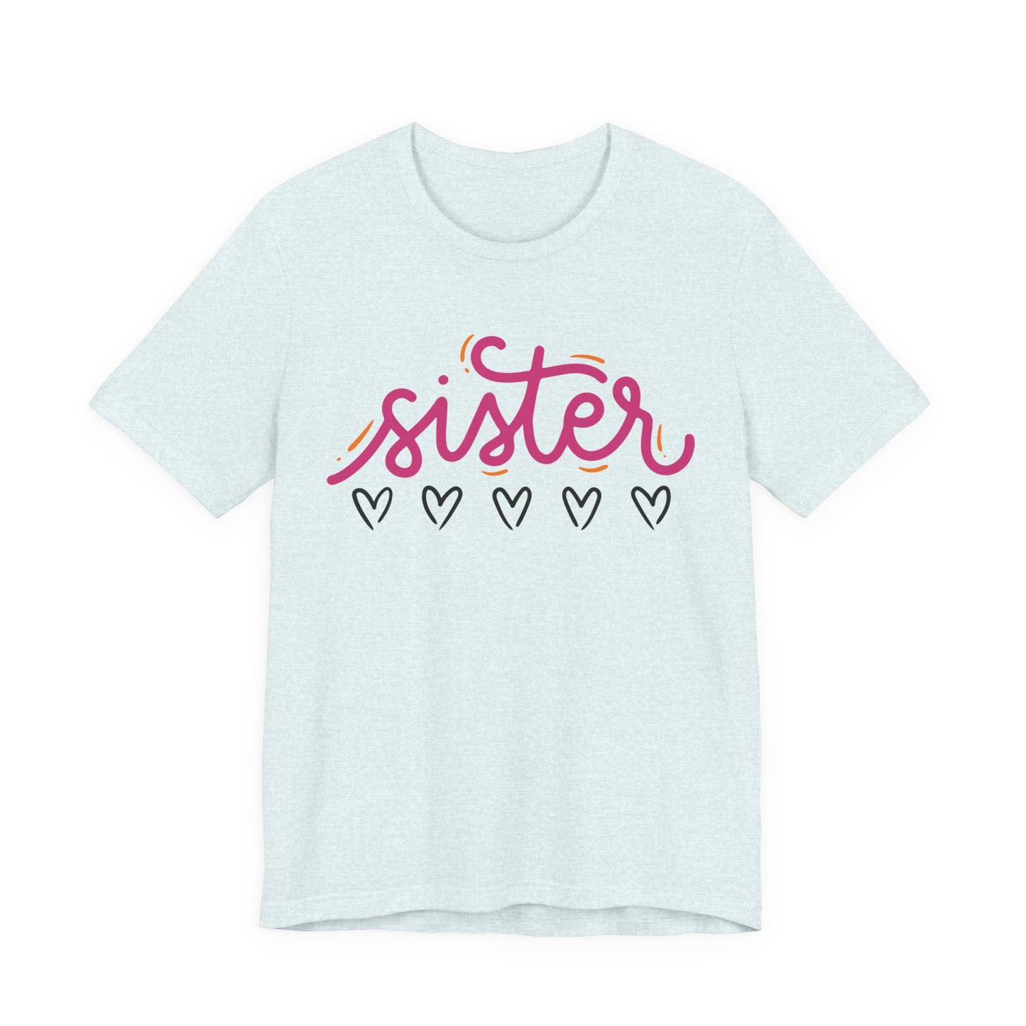 Sister Love Hearts Tee