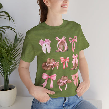 Western Bow Charm Tee