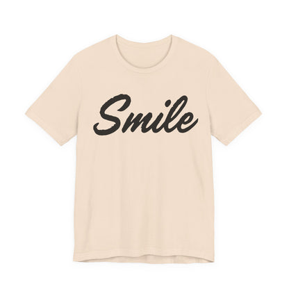 SMILE Simple Text Tee