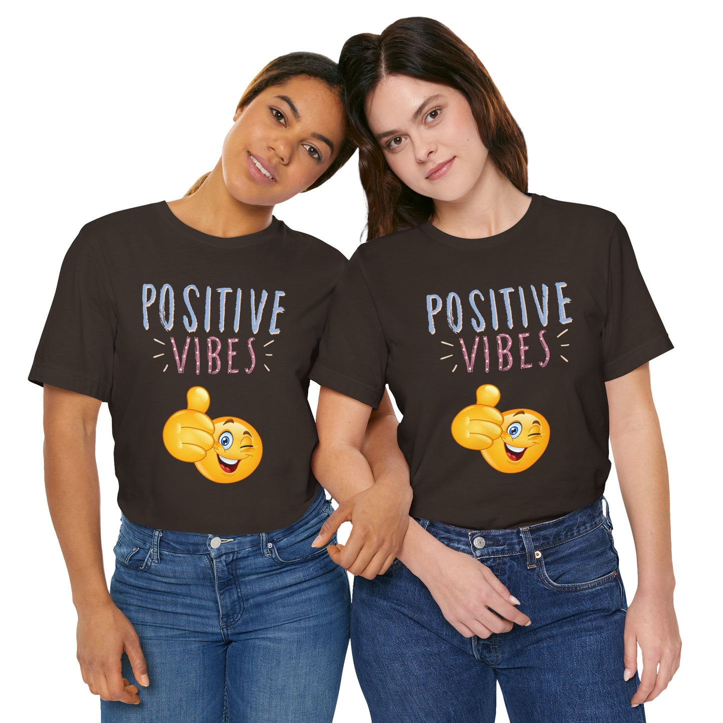 Positive Vibes Thumbs Up Tee