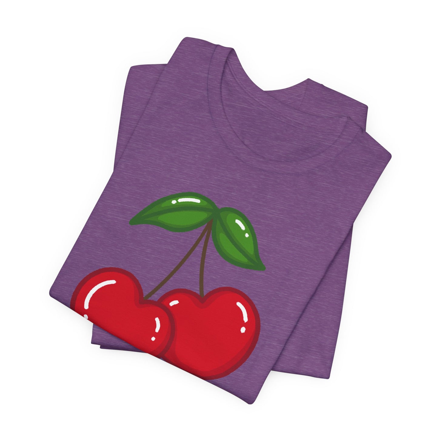 Have a Nice Day Cherry Hearts Tee