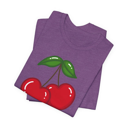 Have a Nice Day Cherry Hearts Tee
